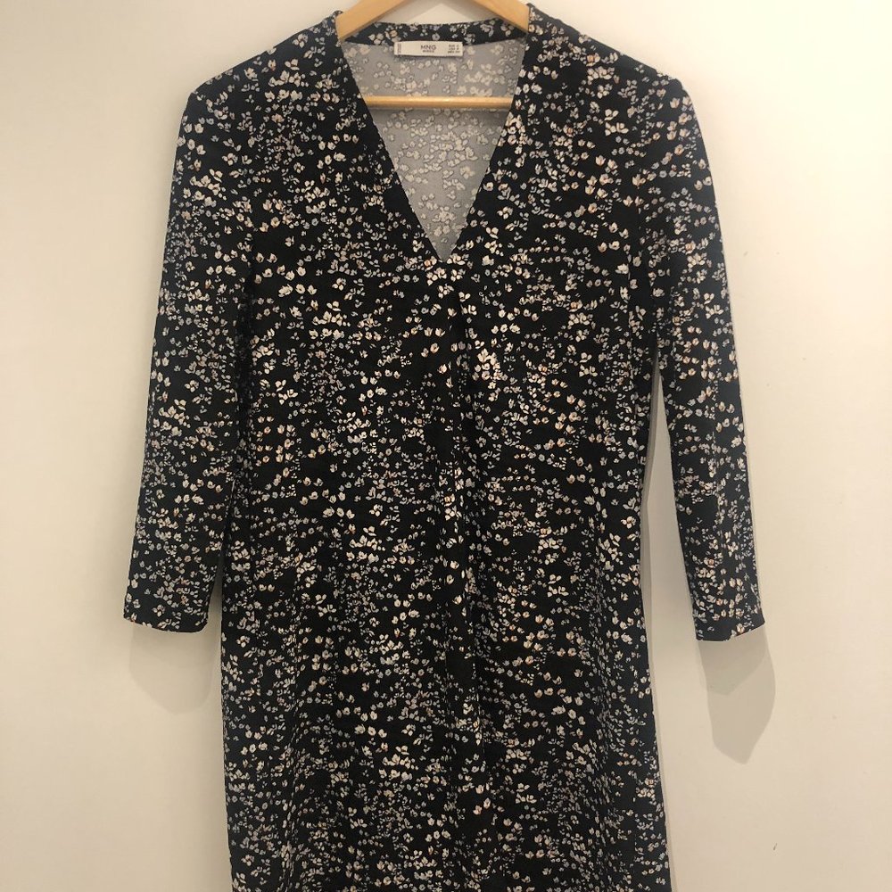 Mango V-Neckline Dress